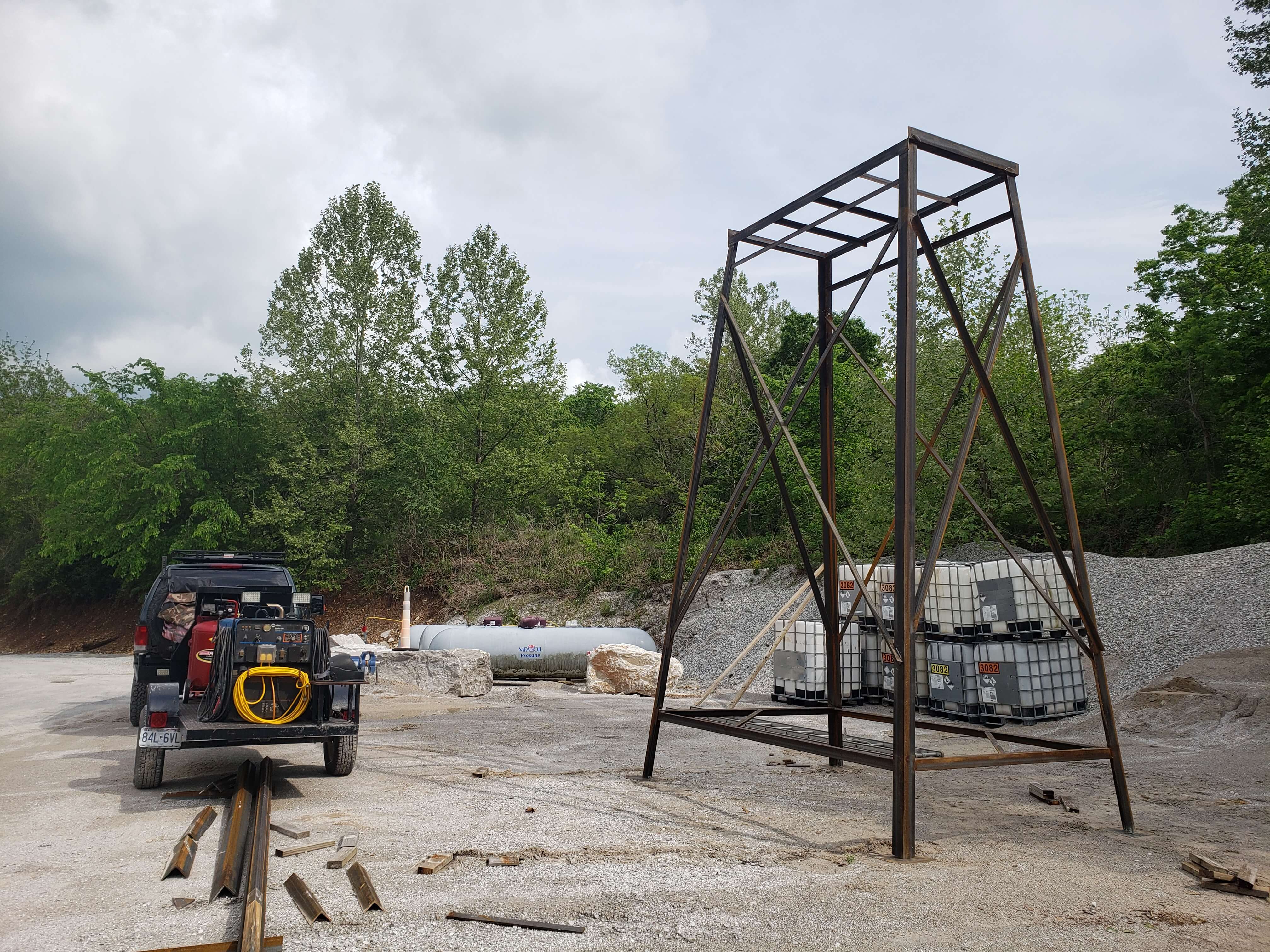 Metal structure fabrication